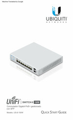 Ubiquiti Networks US-8-150W Guia De Inicio Rapido