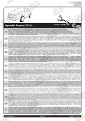 ECS Electronics HY-083-DH Instrucciones De Montaje