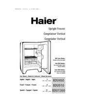 Haier BDU460 Manual Del Usuario