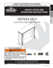 Napoleon NEFM33-0314 Instrucciones De Instalación Y  Operación