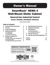 Tripp-Lite SmartRack NEMA 4 SRN4G6UDP Manual Del Propietário