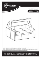 Outsunny 862-027V01 Manual De Instrucciones Y Montaje