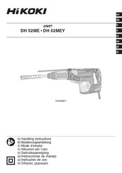 HIKOKI DM 52ME Instrucciones De Manejo