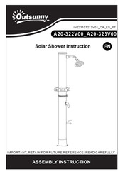 Outsunny A20-322V00 Instrucciones De Montaje