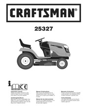 Craftsman 25327 Manual De Las Instrucciones