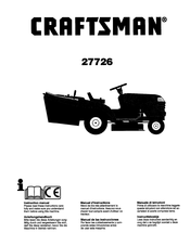 Craftsman 27726 Manual De Las Instrucciones