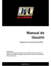 JFL Alarmes QC-1001 Manual De Usuario