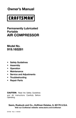 Craftsman 919.165281 Manual Del Usuario