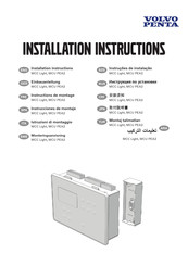 Volvo Penta MCU PEA2 Instrucciones De Montaje