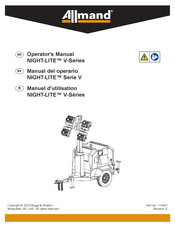 Allmand NIGHT-LITE V Serie Manual Del Operario