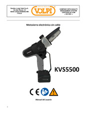 Volpi KVS5500 Manual De Instrucciones