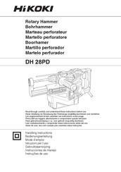 HIKOKI DH 28PD Instrucciones De Manejo