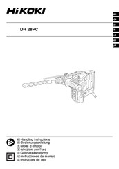 HIKOKI DH 28PC Instrucciones De Manejo