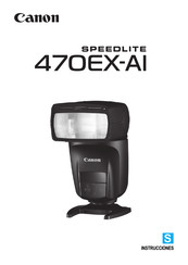 Canon Speedlite 470EX-AI Manual De Instrucciones