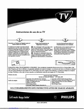 Philips 19-CTV W-DBX STEREO-REM Instrucciones De Uso