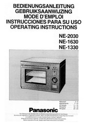 Panasonic NE-1630 Instrucciones Para Su Uso
