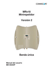 CommScope MR2118 Manual Del Usuario