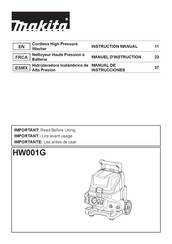 Makita HW001G Manual De Instrucciones