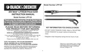 Black and Decker LPP120 Manual De Instrucciones