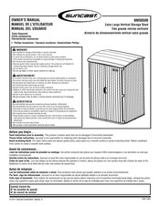 Suncast BMS6500 Manual Del Usuario