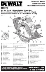 DeWalt DCS578 Manual De Instrucciones