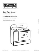 Kenmore Elite 790.75503 Manual De Uso Y Cuidado