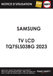 Samsung TQ75LS03BG Manual Del Usuario