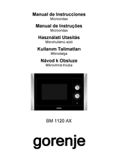 Gorenje BM 1120 AX Manual De Instrucciones