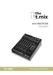 thomann the t.mix xmix 1002 FX USB Manual De Instrucciones