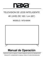 Naxa NTS-6500K Manual De Operación