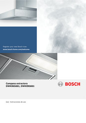 Bosch DWK06G661 Instrucciones De Uso