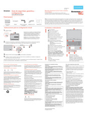 Lenovo E50-80 Guía De Seguridad, Garantía Y Configuración