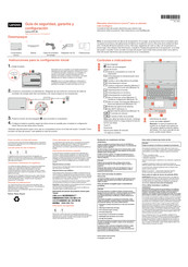 Lenovo E41-80 Guía De Seguridad, Garantía Y Configuración