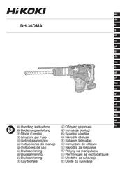 HIKOKI DH36DMA Instrucciones De Manejo