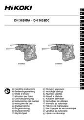 HIKOKI DH 3628DC Instrucciones De Manejo