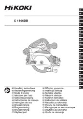 HIKOKI C 1806DB Instrucciones De Manejo