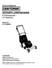 Craftsman 917.388900 Manual Del Usuario