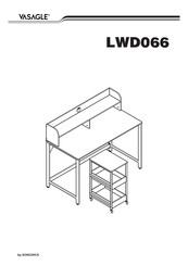 Songmics VASAGLE LWD066 Manual Del Usuario