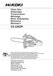 HIKOKI CS 33EDP Instrucciones De Manejo