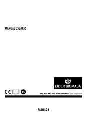 Eider Biomasa PASILLO 8 Manual Usuario