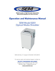 SEM 0201 Manual