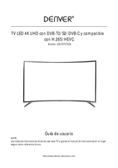 Denver LED-5570T2CS Guía De Usuario