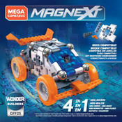 Mega Construx Magnext Wonder Builders GFF25 Manual Del Usuario