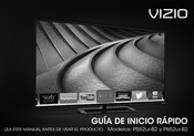 Vizio P652ui-B2 Guia De Inicio Rapido