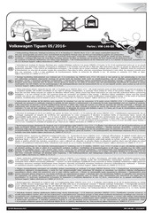 ECS Electronics VW-146-BX Instrucciones De Montaje