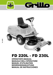 Grillo FD 230L Manual De Instrucciones