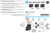 HP LaserJet Pro M202n Guia De Inicio Rapido