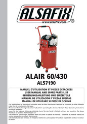 Alsafix AL57190 Manual De Utilización