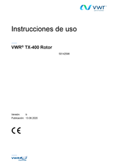 VWR 50142598 Instrucciones De Uso