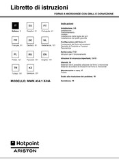 Hotpoint Ariston MWK 434.1 X/HA Instrucciones De Uso